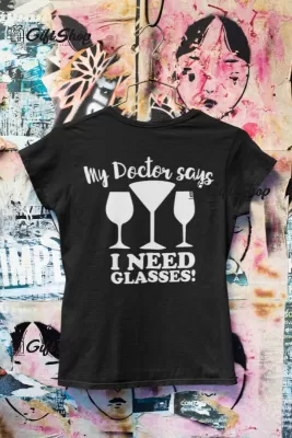 My doctor says, tricou cu mesaj