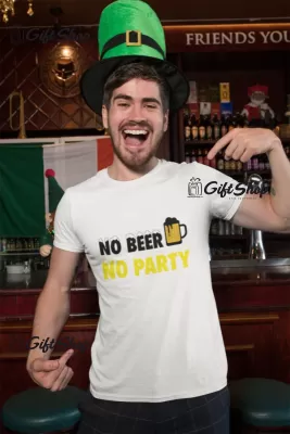 No Beer No Party - Tricou Personalizat