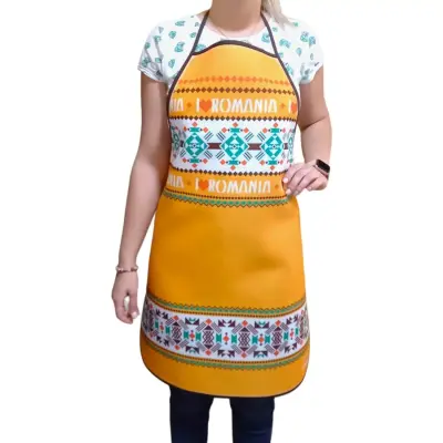 I love romania, galben, sort cu mesaj, model sogs026