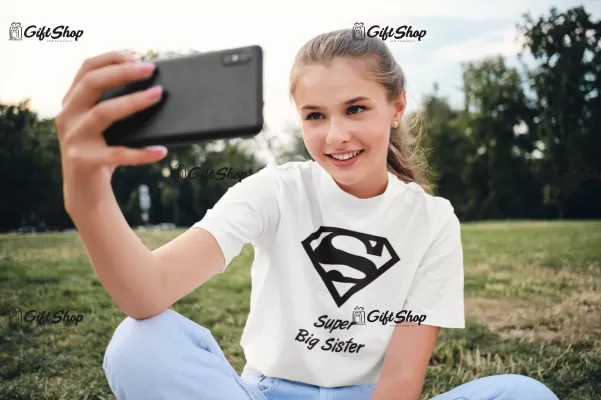 Super big sister, tricou cu mesaj b