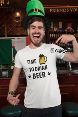 Time To Drink Beer - Tricou Personalizat