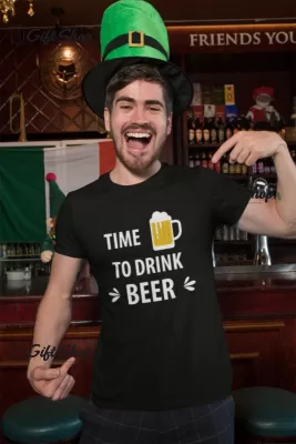 Time To Drink Beer - Tricou Personalizat