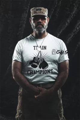 Train champions, tricou cu mesaj