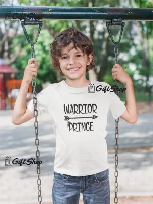 Tribe warrior prince, tricou cu mesaj
