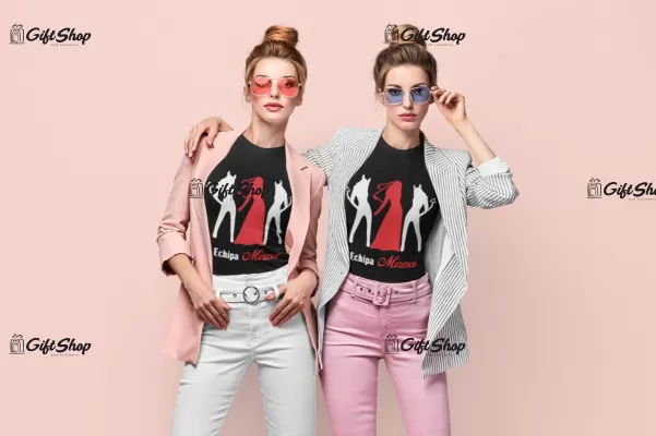 Echipa miresei, tricou cu mesaj