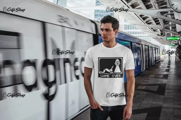 Game over, tricou cu mesaj, tgs0141