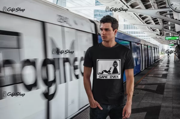 Game over, tricou cu mesaj, tgs0141