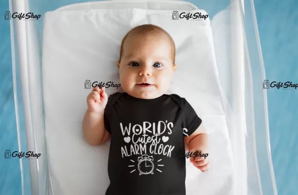 World`s cutest alarm clock, tricou cu mesaj